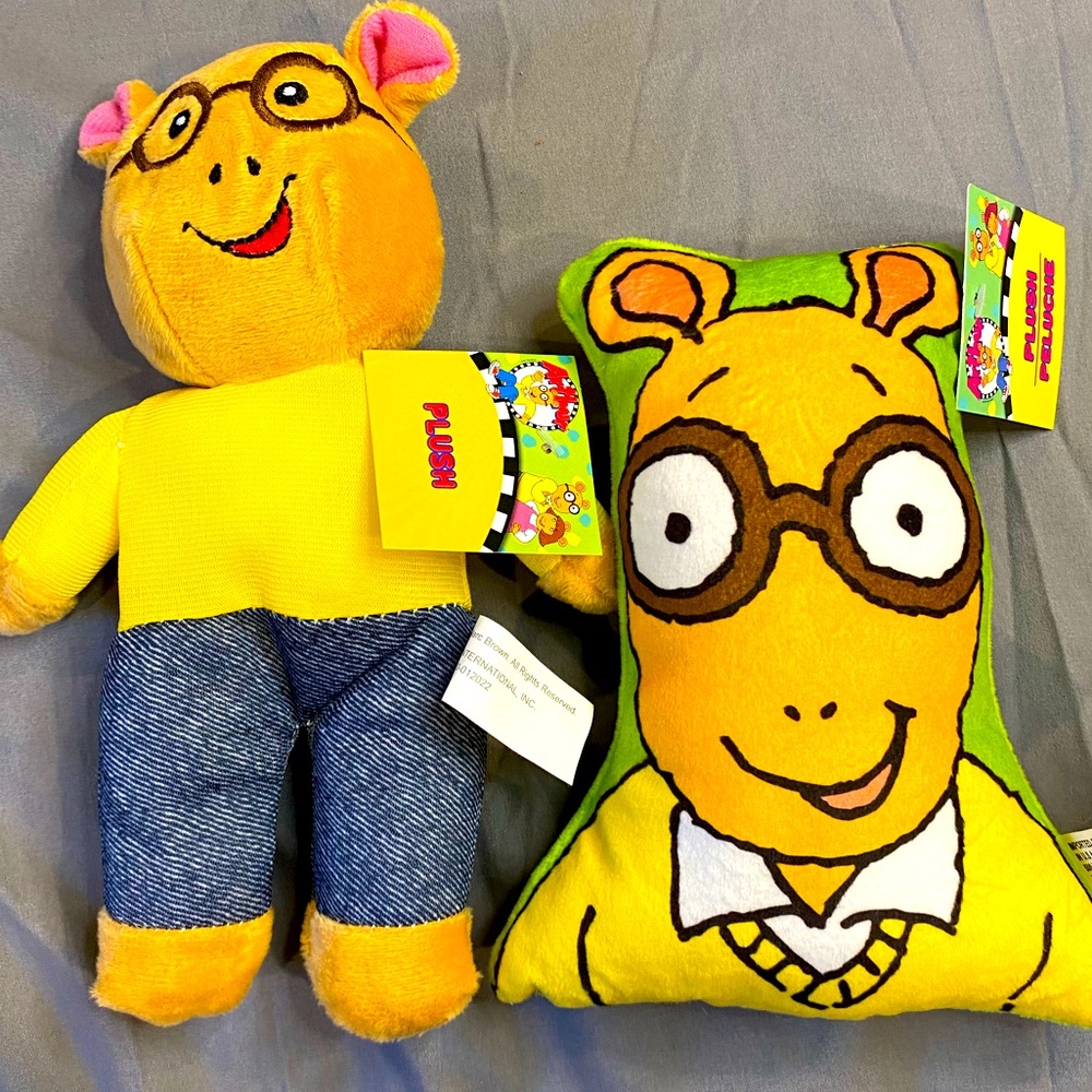 PBS Arther stuffed doll